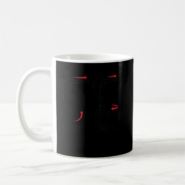 Per meiner letzten E-Mail Funny Sarcastic Tank Top Kaffeetasse (Links)