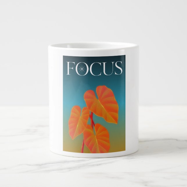 per specialty mug foucus  Jumbo-Tasse (Vorderseite)