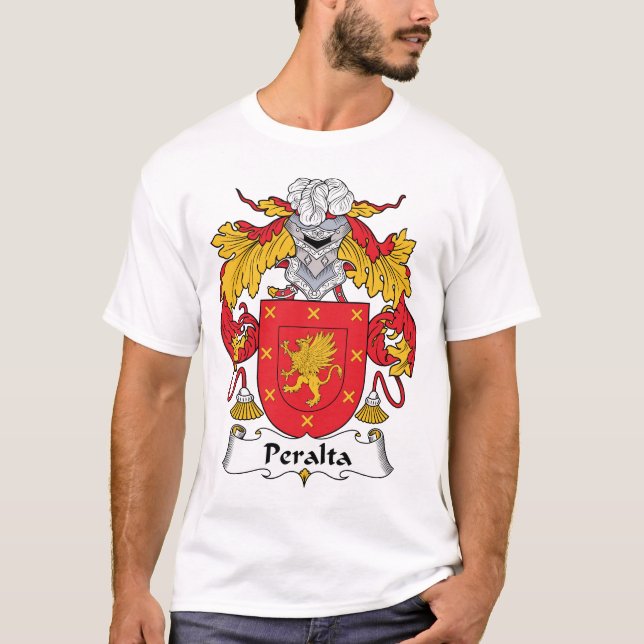 Peralta-Familienwappen T-Shirt (Vorderseite)