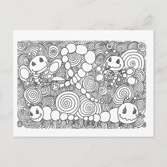 Percentum Bugz Postkarte (Vorderseite)