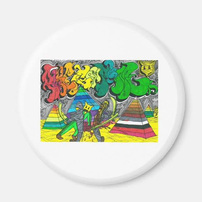 Percentum Chopping Mummies Magnet (Vorne)