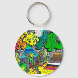 Percentum Chopping Mummies Schlüsselanhänger