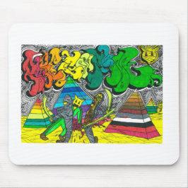 Percentum Chopping Zombies Mousepad