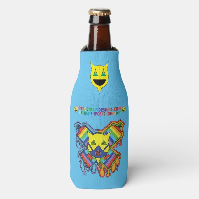 Percentum Gasmaske Flasche Cooler Flaschenkühler (Flaschenvorderseite)