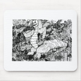 Percentum Godzilla Mousepad