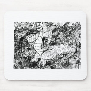 Percentum Godzilla Mousepad