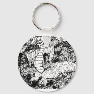 Percentum Godzilla Schlüsselanhänger