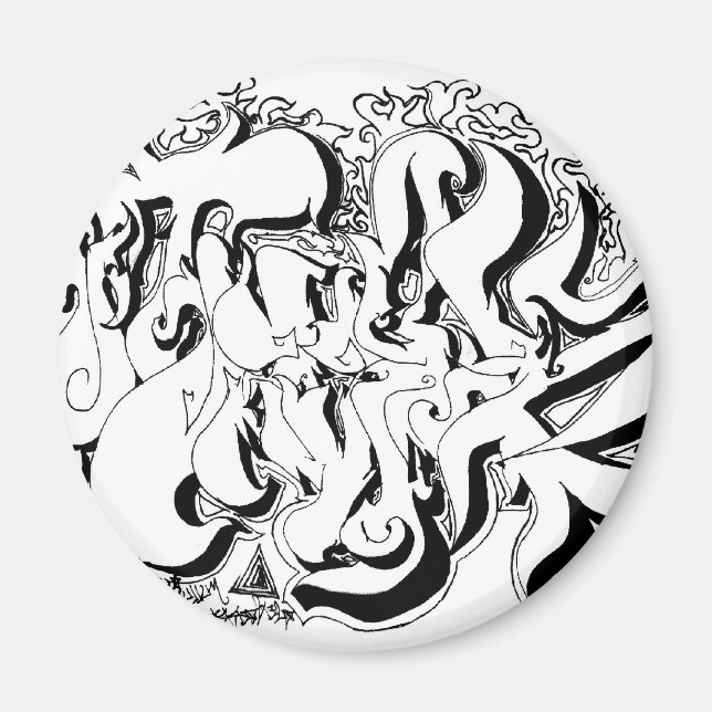 Percentum Graph Magnet (Vorne)