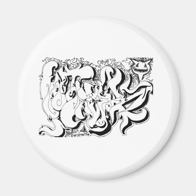 Percentum Graph Magnet (Vorne)