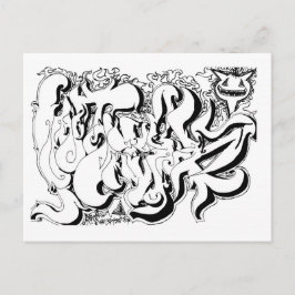 Percentum Graph Postkarte