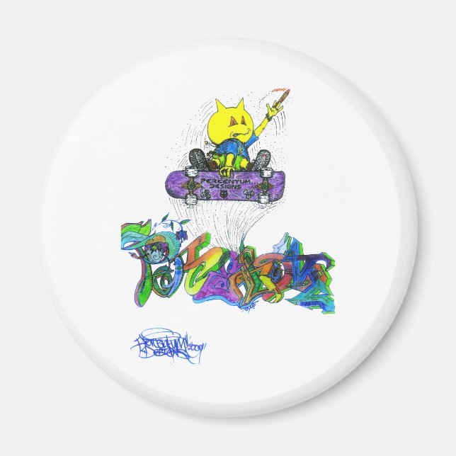 Percentum Ollie Magnet (Vorne)