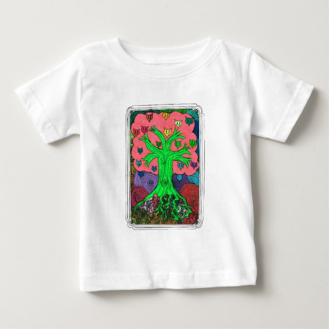 Percentum Tree Baby T-shirt (Vorderseite)