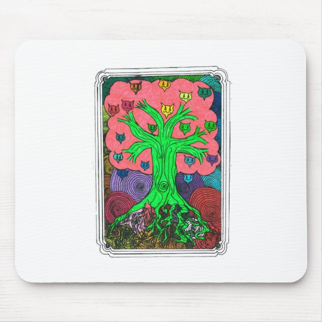 Percentum Tree Mousepad (Vorne)
