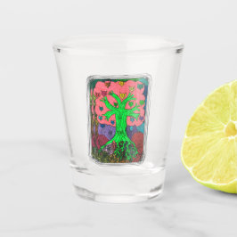 Percentum Tree Shot Glass Schnapsglas
