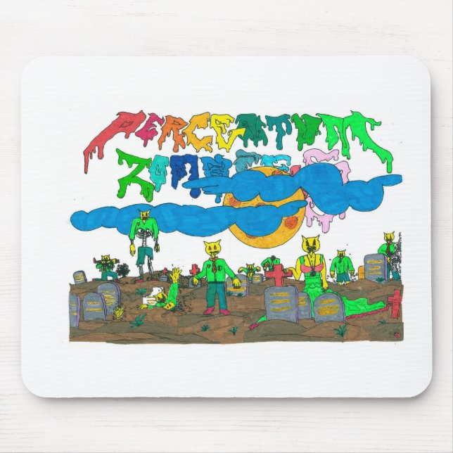 Percentum_Zombies Mousepad (Vorne)