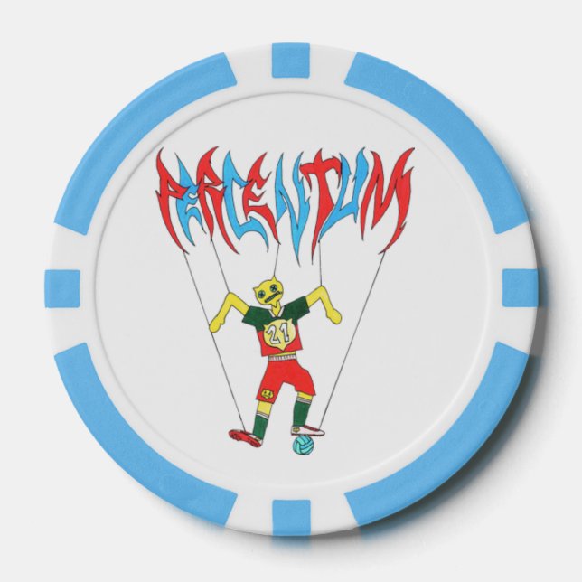 PERCENTUMDESIGNS.COM Poker Chips (Vorderseite)