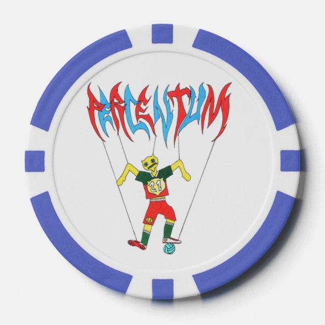 PERCENTUMDESIGNS.COM Poker Chips (Vorderseite)
