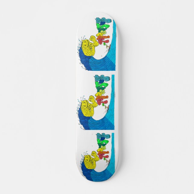 PercentumSurf Skateboard (Vorne)