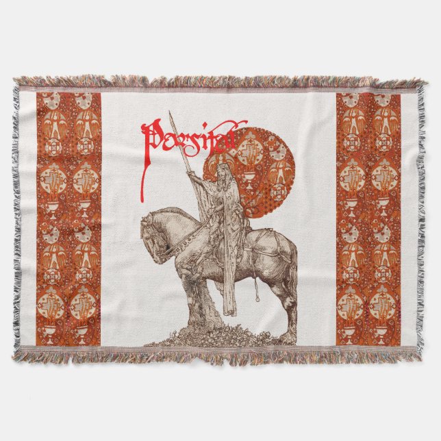 PERCEVAL LEGEND / QUEST OF THE HOLY GRAIL Red Whit Decke (Vorderseite)