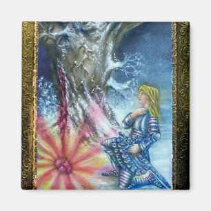 PERCEVAL UND VISION DES HEILIGEN GREIFENS MAGNET