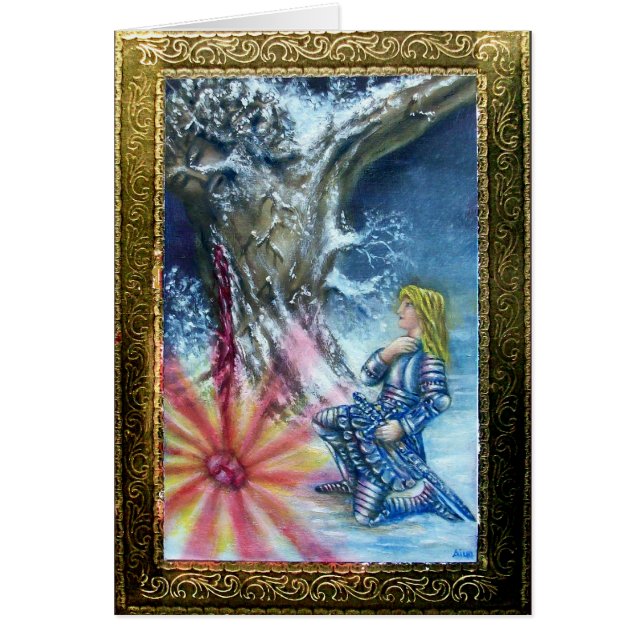 PERCEVATION ET VISION DU SAINT-GRAIL (Devant)