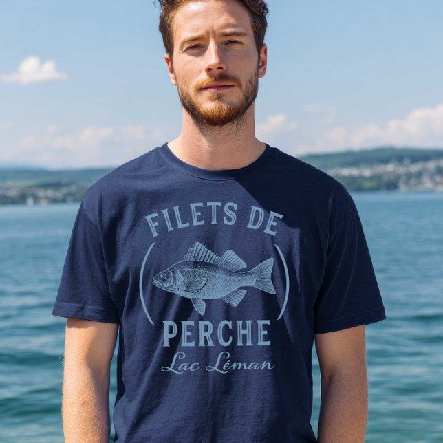 Perch Fillets Filets de Perch Lake Geneva T-Shirt (Von Creator hochgeladen)