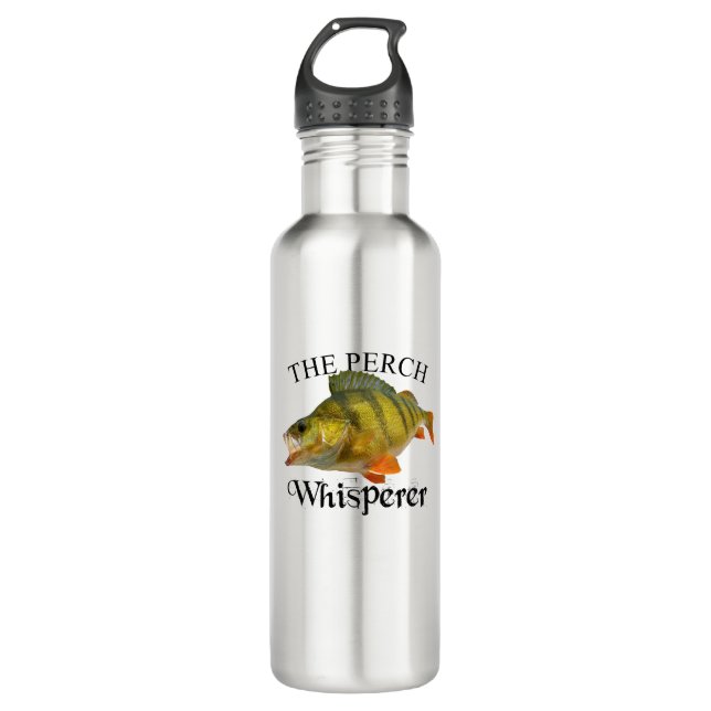 Perch Whisperer Light Edelstahlflasche (Vorderseite)