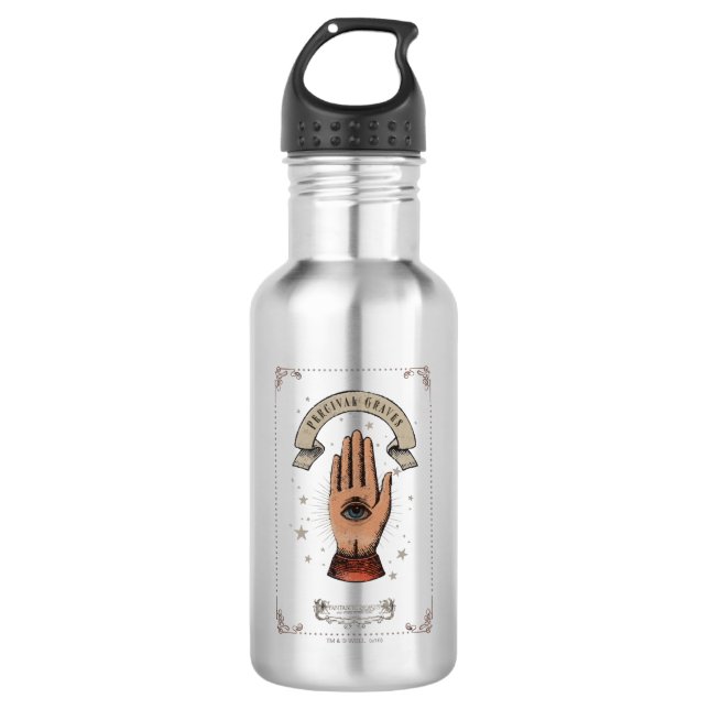 PERCIVAL GRAVES™ Magic Hand Graphic Trinkflasche (Vorderseite)