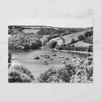 Percuil River Cornwall Postkarte