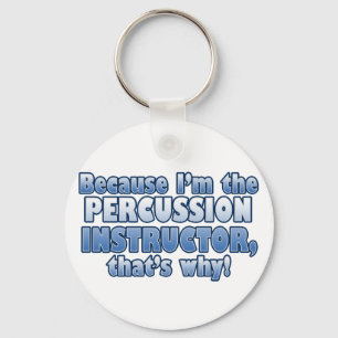 Percussion Instructor Keychain Schlüsselanhänger