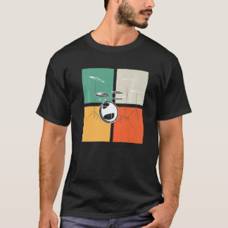 Percussionist Drummer Instrumentalist Rock and Rol T-Shirt