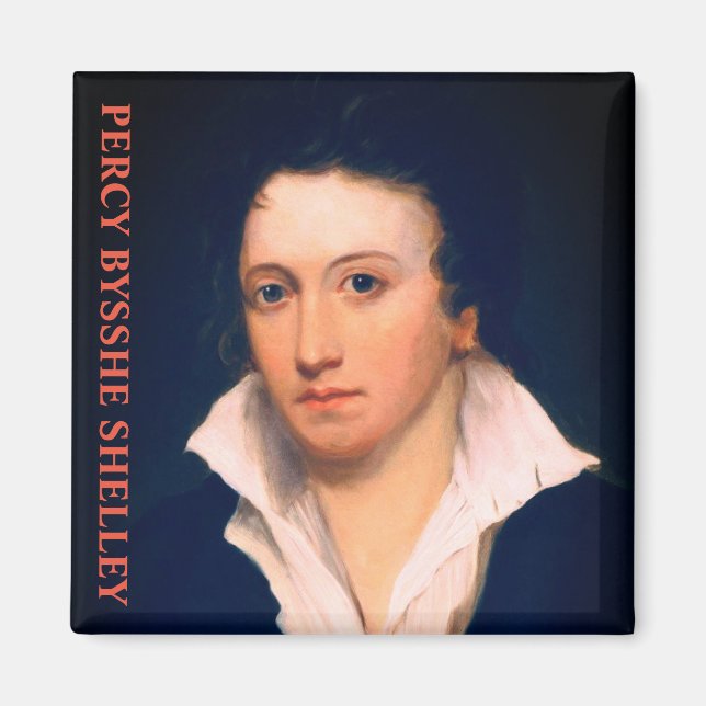 Percy Bysshe Shelley Magnet (Vorne)