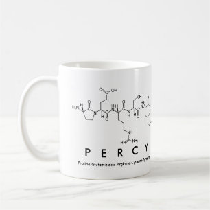 Percy-Peptidname-Tasse Kaffeetasse