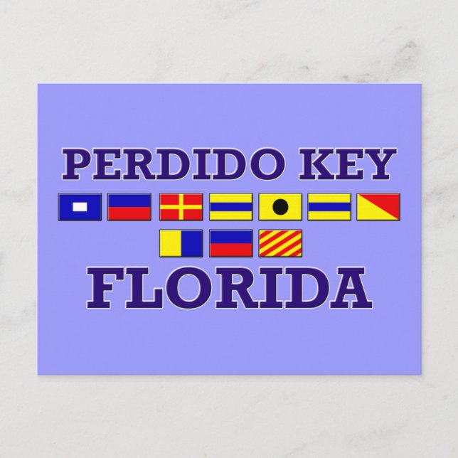 Perdido Key Postkarte (Vorderseite)