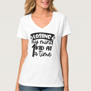 Perdre l'esprit humoristique maman T-shirt