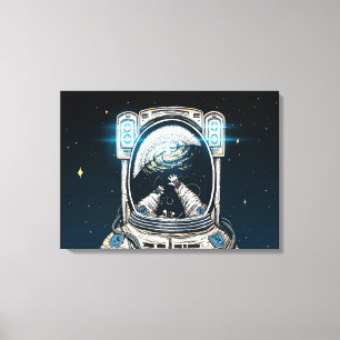 Perdu Dans L'Espace Impression De Toile Étendue