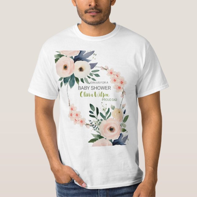 PÈRE baby shower PÈRE TSHIRT (Devant)