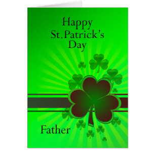 Père, Bonne carte de la Saint Patrick