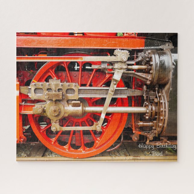 Père d'anniversaire. Jigsaw Puzzle (Horizontal)