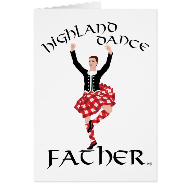 Père de danse highland écossaise (Devant)