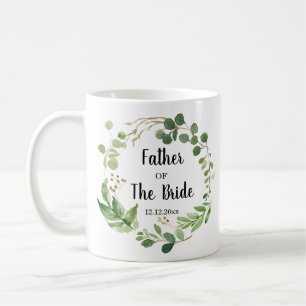 Père de la verdure de la mariée Mariage Mug