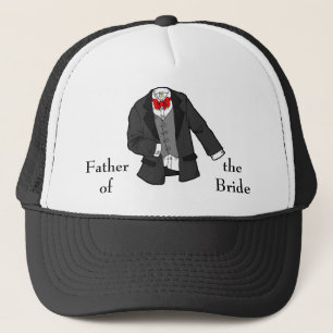 Père du casquette de jeune mariée