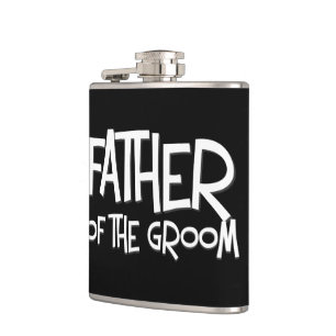 Père du flacon de cadeau de mariage de marié