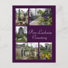 Pere Lachaise Postkarte