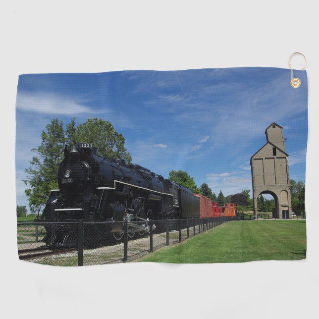 Pere Marquette 1223 train serviette de golf (Horizontal)