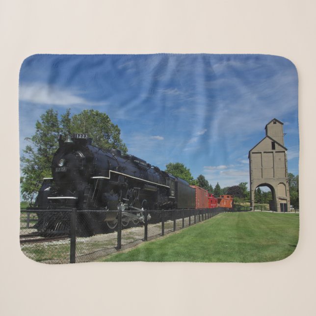 Pere Marquette 1223 train sherpa couverture (Devant (Horizontal))
