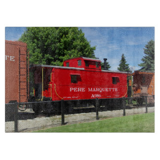 Pere Marquette Caboose A986 Schneidbrett Schneidebrett