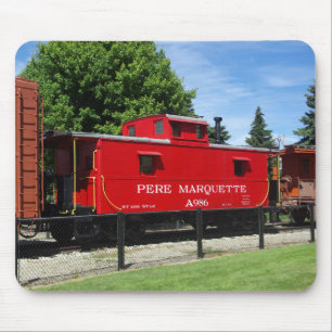 Pere Marquette caboose mousepad