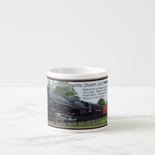 Pere Marquette Locomotive 1223 tasse expresso