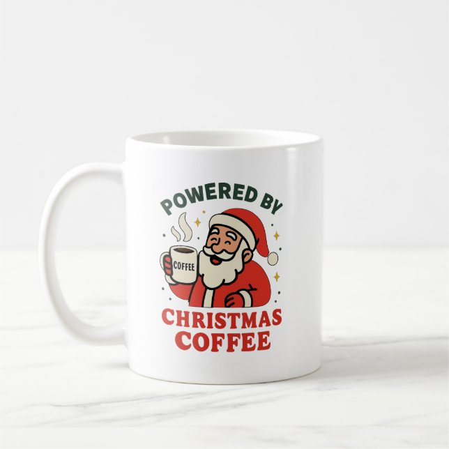 Père Noël alimentée par la Mug Café de Noël (Gauche)